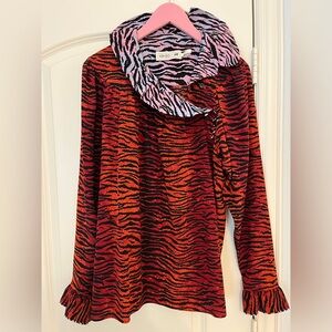 Kenzo x H&M fun Blouse. Size 8 ( matching skirt in another post )